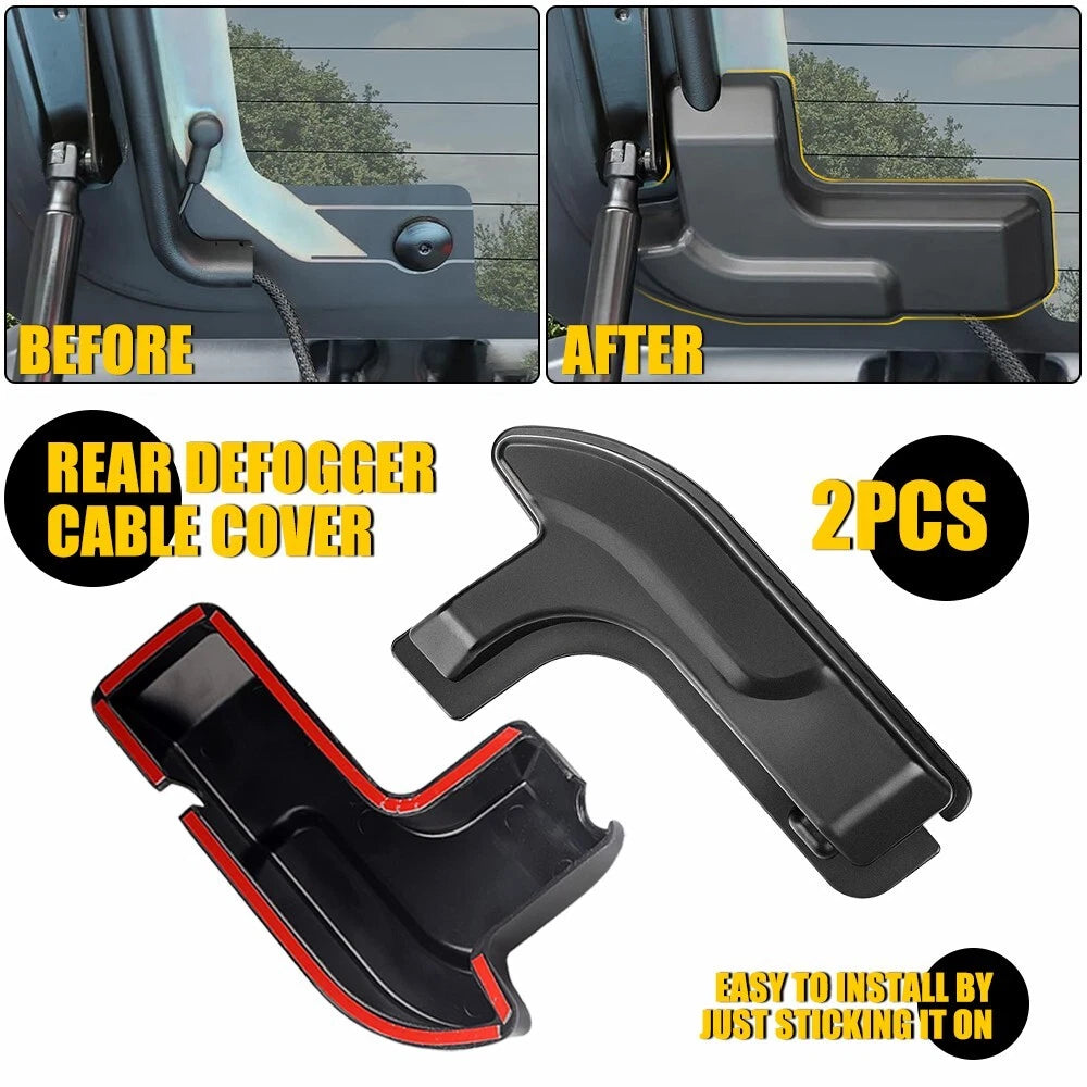 Rear Defogger Cable Cover For 2018-2024 Jeep Wrangler JL Jeep Wrangler USA EOA 6B93BC-57