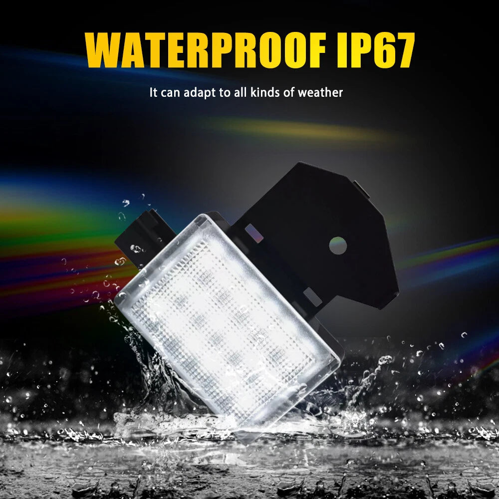 LED Under Hood Courtesy Light Lamp w/ Wiring Harness For 1998-07 Jeep Wrangler A 6B93BC-57