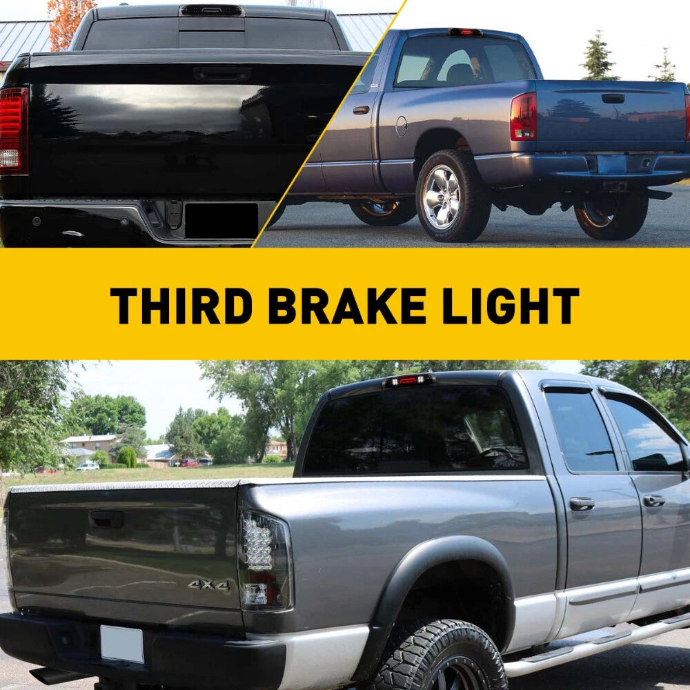Smoked LED 3rd Third Brake Light Cargo Lamp FIT 2002-09 Dodge Ram 1500 2500 3500 6B93BC-57