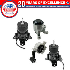 Engine Motor & Trans Mount 4PCS Fit 07-12 Nissan Altima 3.5L for Manual Trans 6B93BC-57