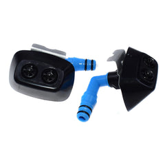 2PCS Pair LH RH Headlight Washer Nozzle For Saab 9-3 2004-2011 12803972 12803973 6B93BC-57