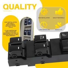 Left Master Power Window Control Switch For 2011-16 Kia Sportage 935703W000WK EA 6B93BC-57
