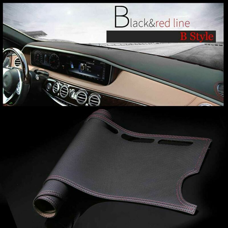 Dashboard Console Cover PU Leather Protector Sunshield Pad Fit For Ford Focus 3 6B93BC-57