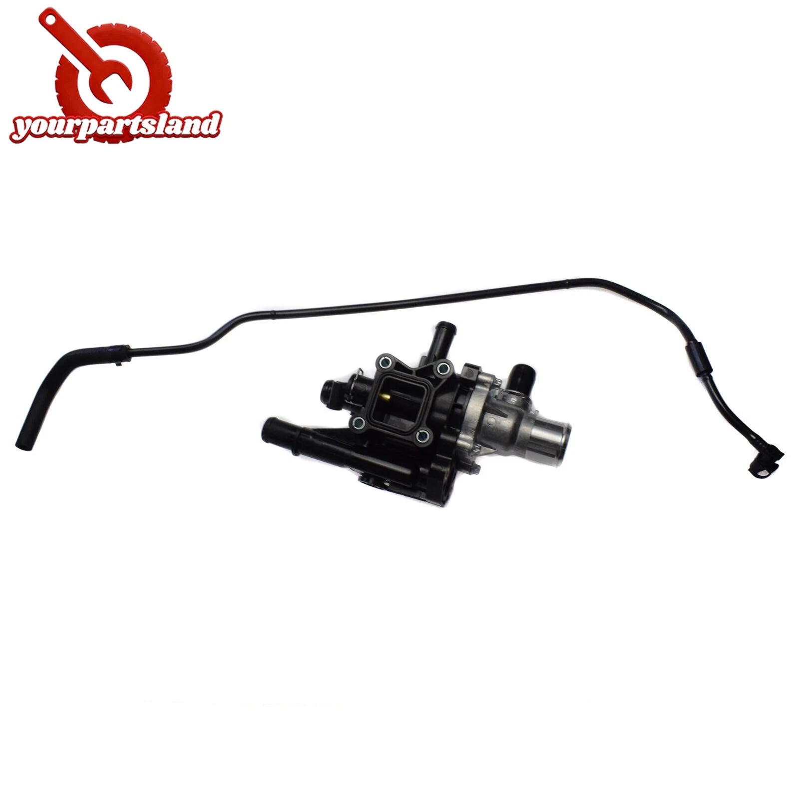Thermostat Housing Assembly 25192228 w/ Inlet Hose for Chevy Sonic Trax 1.8L 6B93BC-57