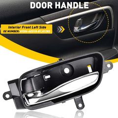Inside Interior Door Handle Driver Side LH For 13-18 Nissan Altima Murano EOA 6B93BC-57