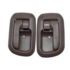2Pcs Interior Door Handle Brown Front Left Right For 1998-2003 Toyota Sienna 6B93BC-57