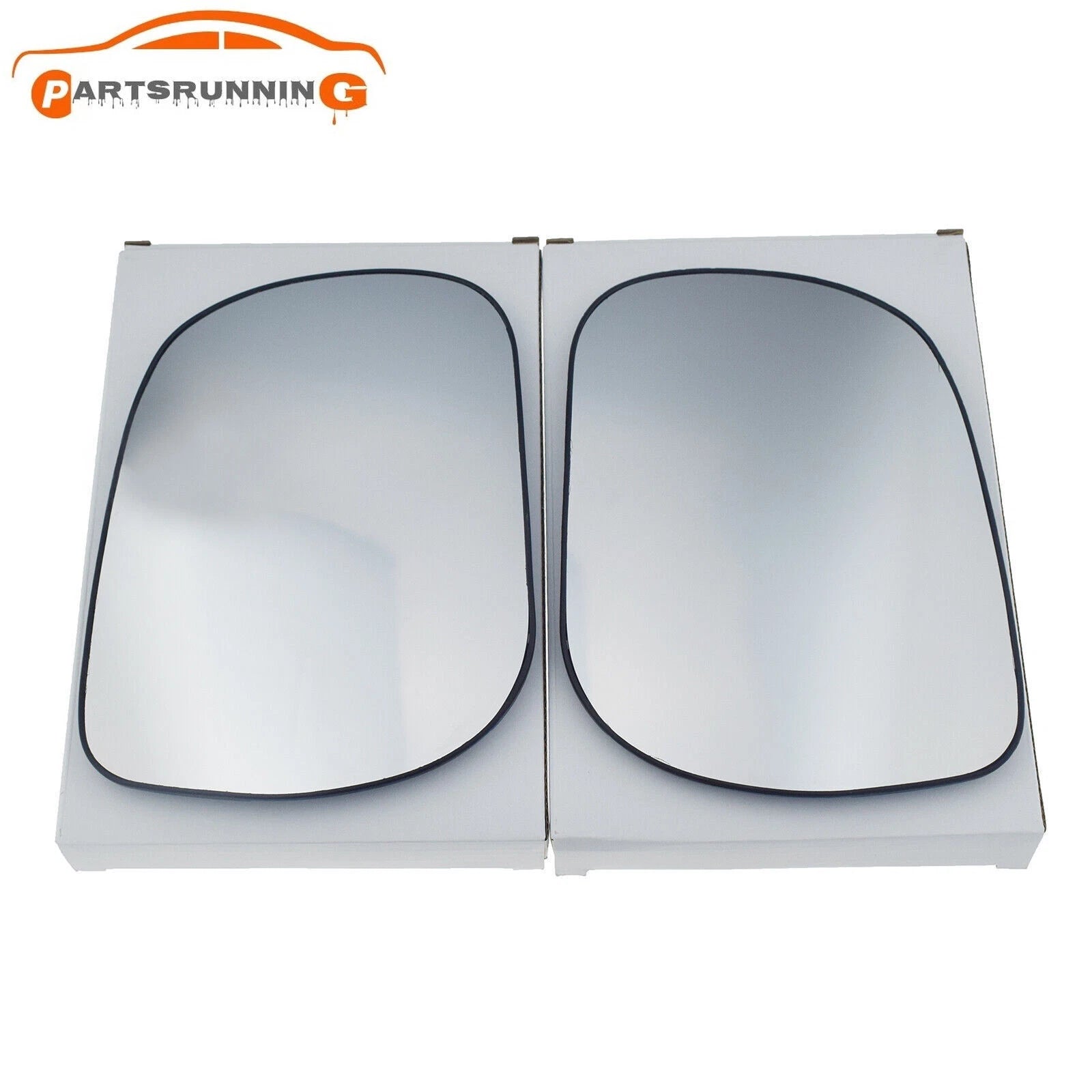 Pair LH&RH Car Side Heated Mirror Glass w/ Backing for Toyota RAV4 2006-2012 6B93BC-57