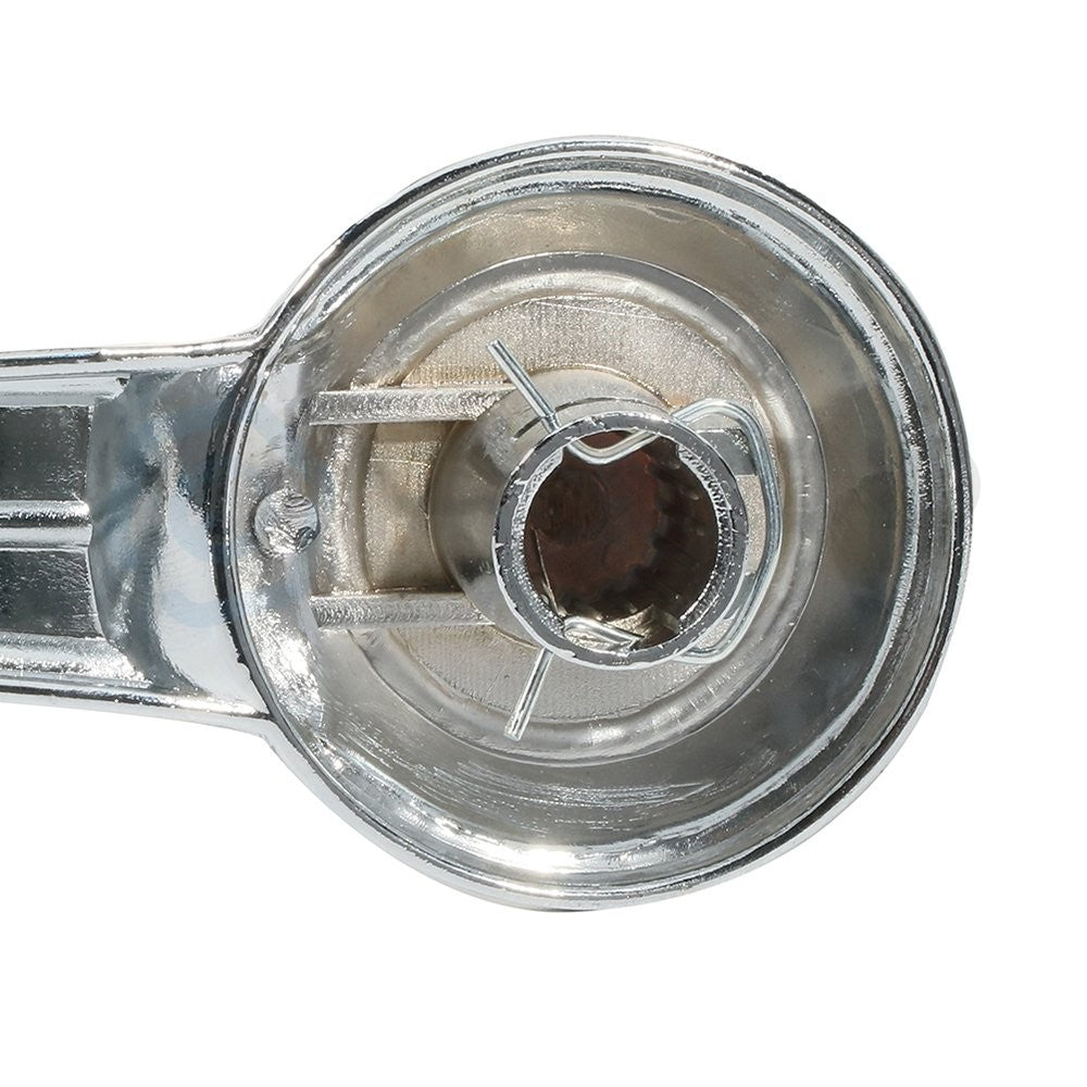 2x For 73-74 Chevrolet K30 Pickup Chrome Black LH Right Side Window Crank Handle 6B93BC-57