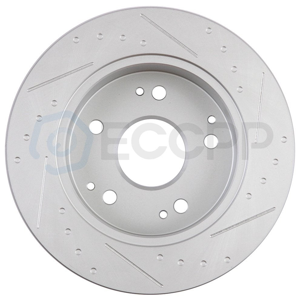 Front & Rear Slotted Brake Rotors Discs For 98 - 02 Honda Accord EX LX 3.0L 6B93BC-57