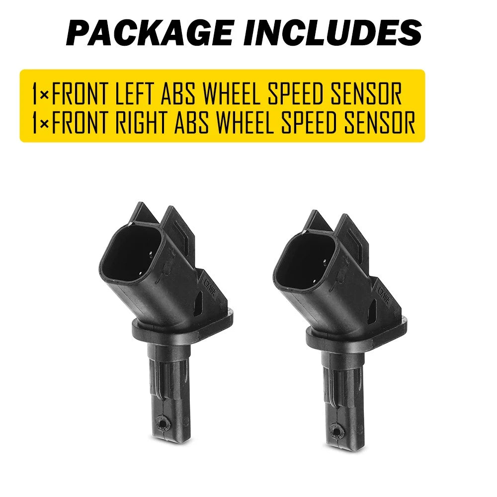 2X ABS Speed Wheel Sensor Front Left Right For VOLVO C30 C70 S40 S60 S80 V50 V70 6B93BC-57