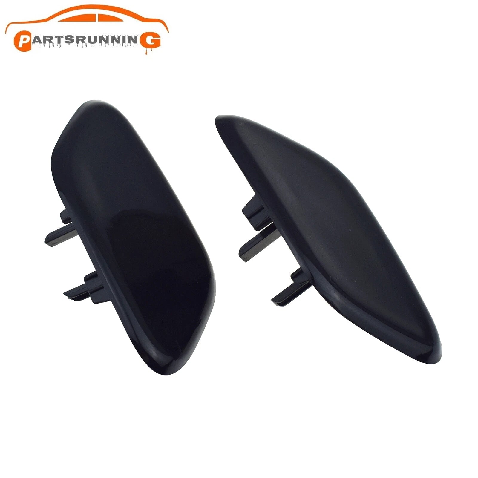 2PCS Headlight Washer Nozzle Cover Cap Left Right For KIA Sportage KX5 2016-2019 6B93BC-57
