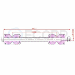 ECCPP 6 pieces Complete Front Suspension Kit Fit Fits Chevrolet Tahoe 2007-2014 ECCPP