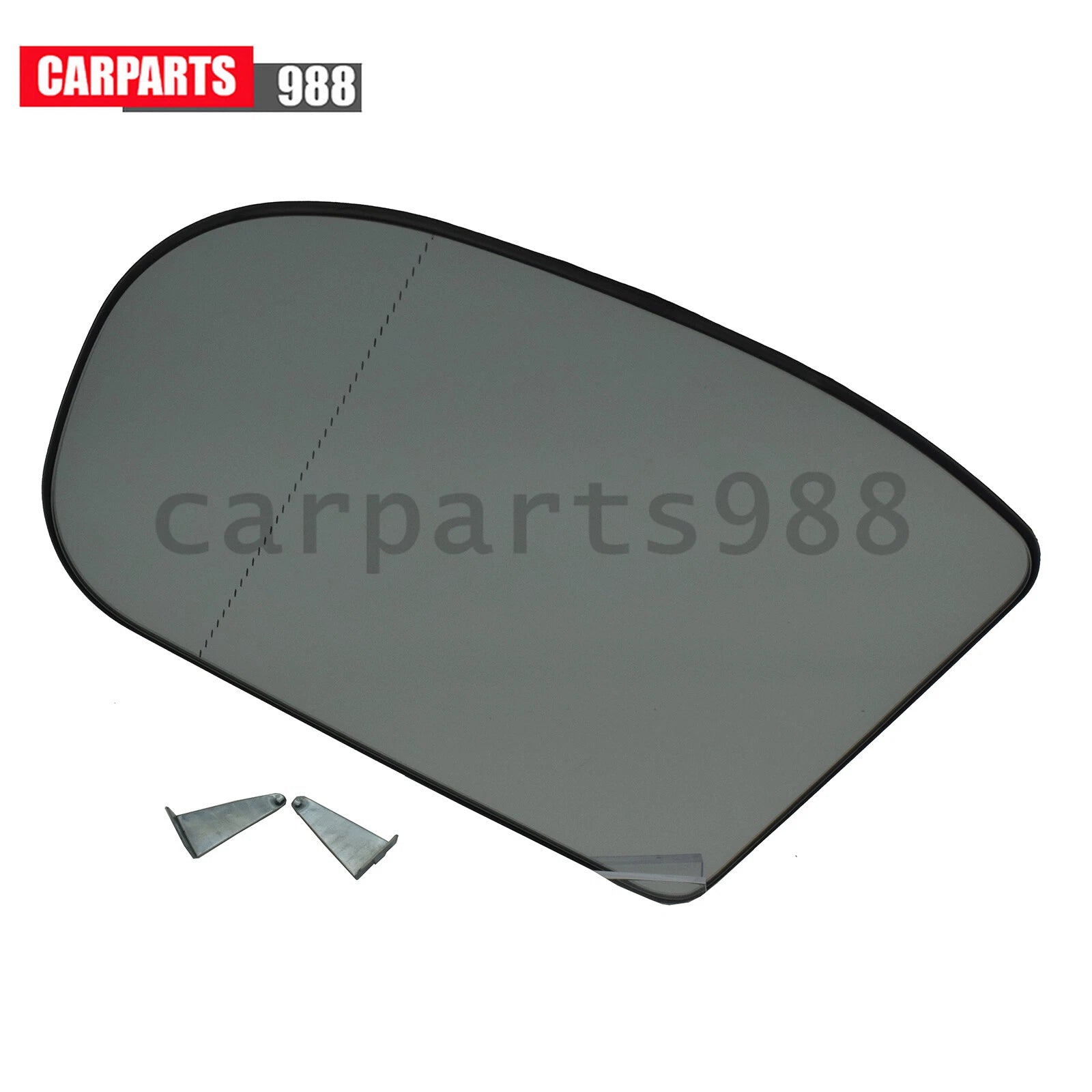Left Side Heated Wing Mirror Glass w/ Backing For Mercedes W203 W211 2038100121 6B93BC-57
