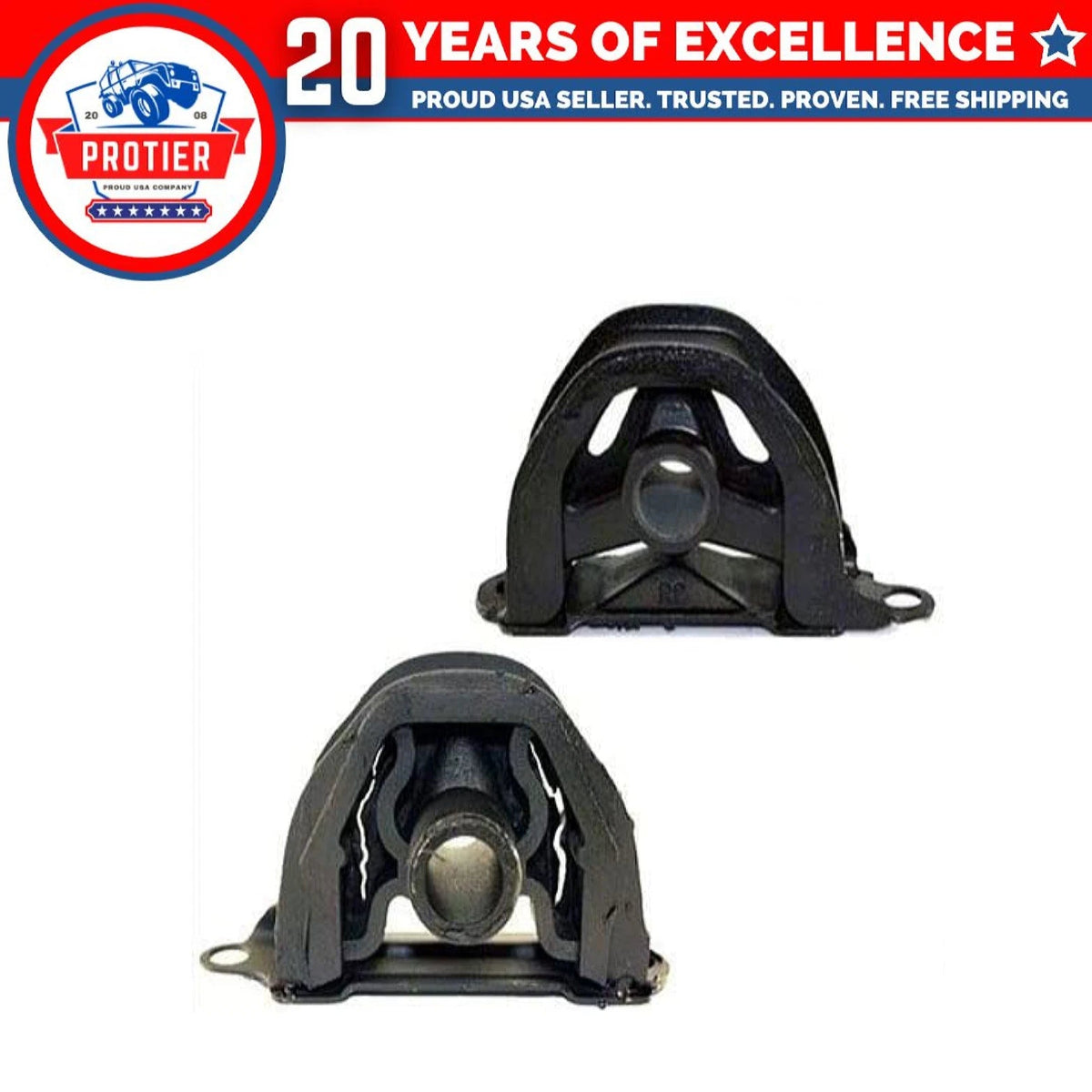 Fits 1994-2001 Acura Integra 1.8L Front & Front Left Lower Motor Mount for 6B93BC-57