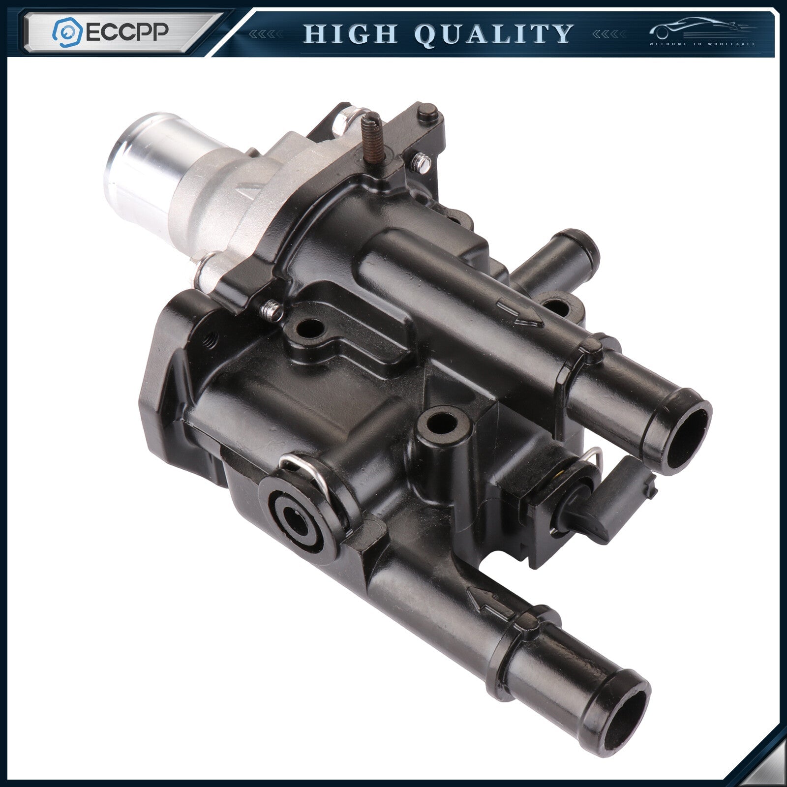 Engine Coolant Thermostat For Chevrolet Cruze 1.8L 2011 2012 2013 2014 2015 6B93BC-57