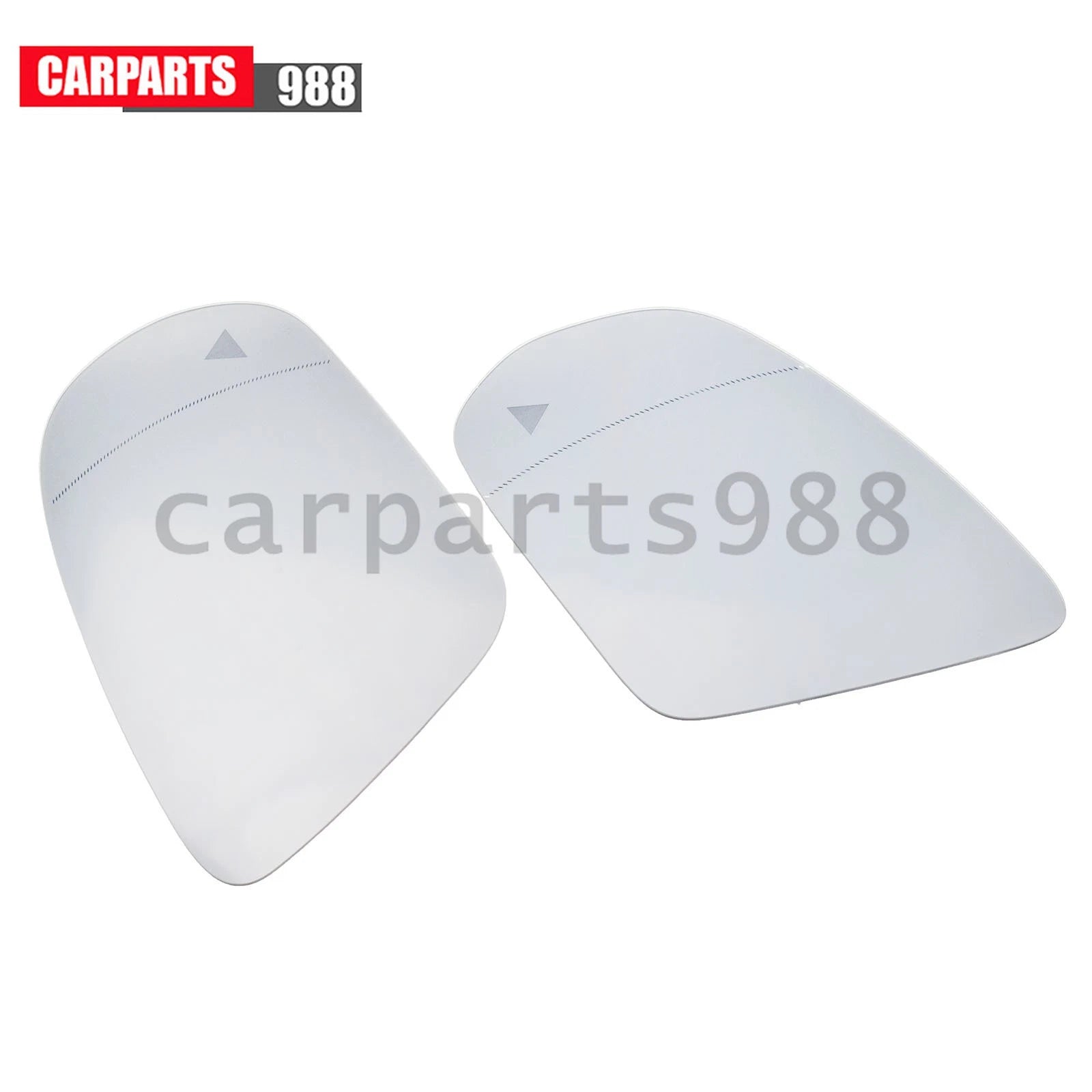 2Pcs Left Right Mirror Glass Heated w/ Blind Spot For Mercedes W205 S205 W222 6B93BC-57