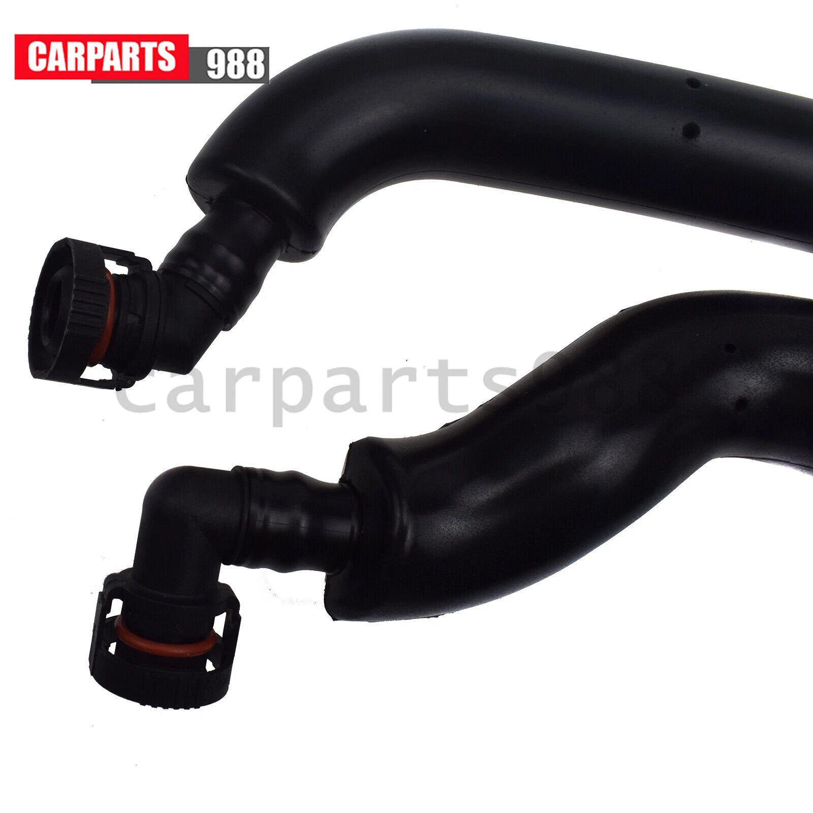 2Pcs Crankcase Breather Hoses for BMW 545i 645Ci 745Li 11617547185 11617547186 6B93BC-57