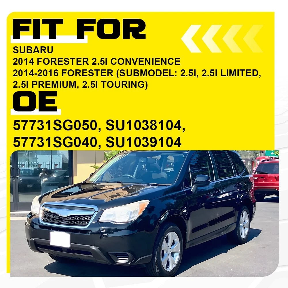 Front Bumper Fog Light Bezel Trim Cover For Subaru Forester 2014-2016 RH LH EOA 6B93BC-57