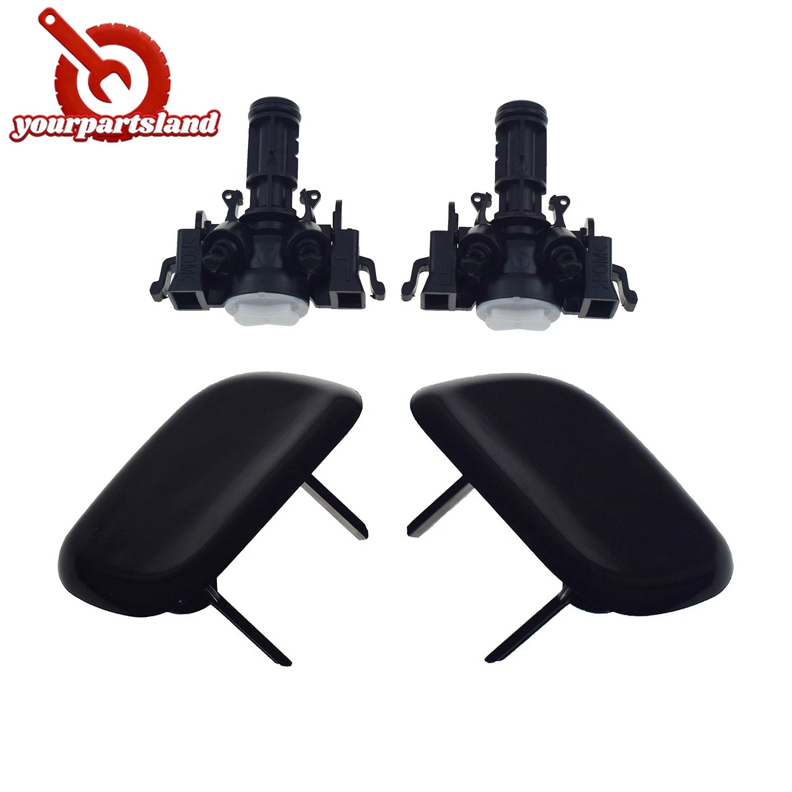 Headlight Washer Nozzle Sprayer Jet Cover Cap For Hyundai Tucson TL 2015-2017 6B93BC-57