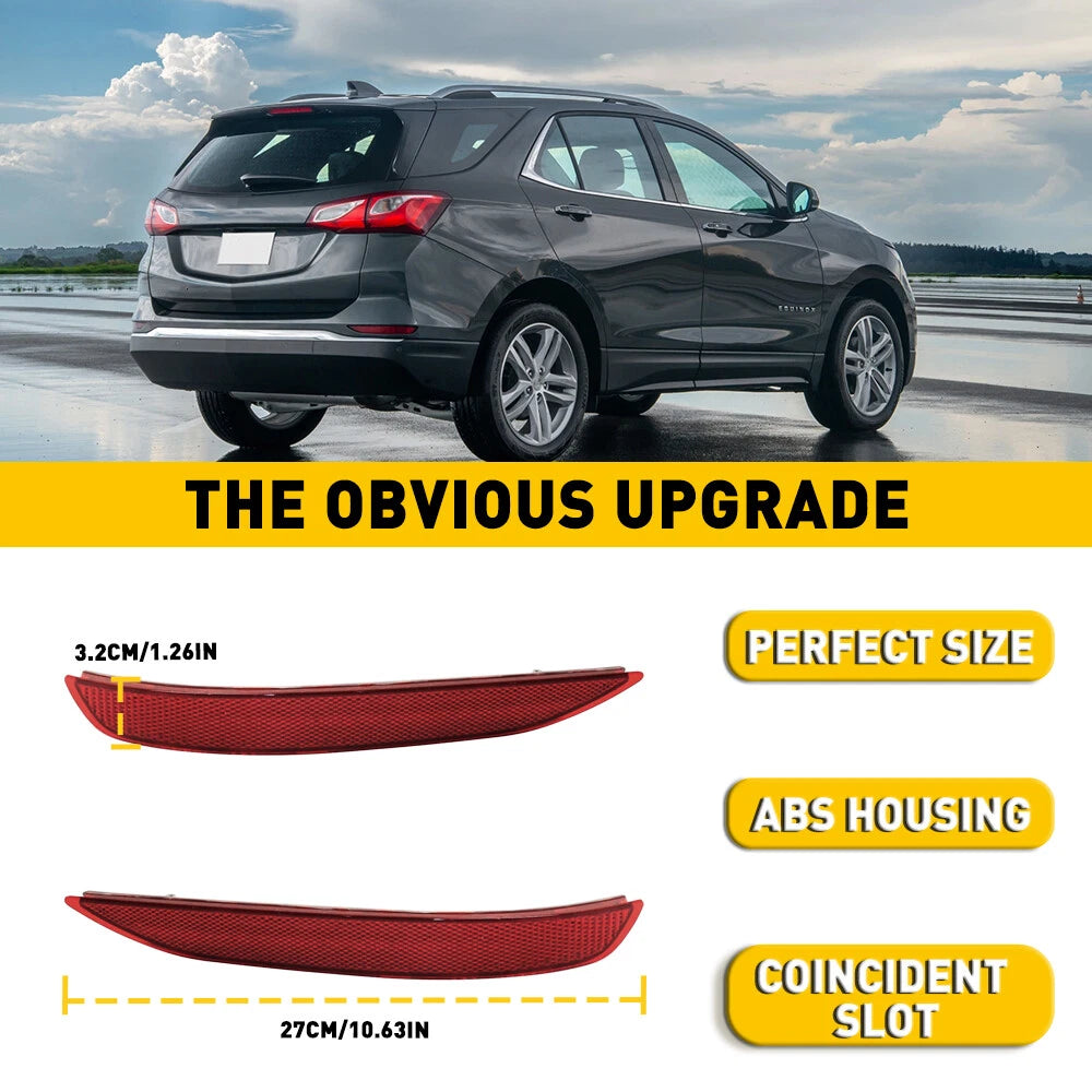 Rear Bumper Reflector Tail Case Lamp Left Right For Chevrolet 2018-2022 Equinox 6B93BC-57