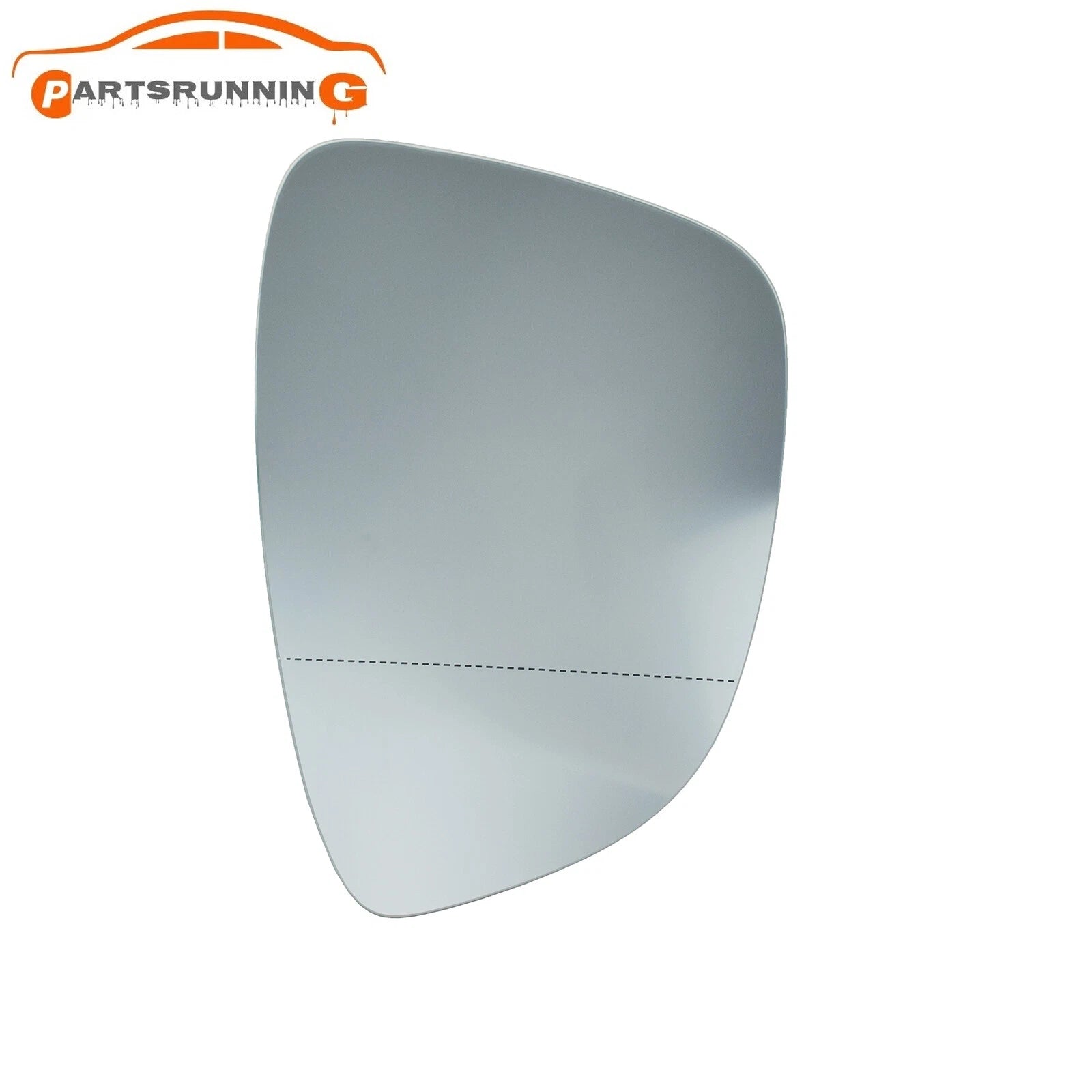 Driver Left Side Mirror Glass Heated For 2009-2017 VW CC Eos Passat 5C6857521B 6B93BC-57