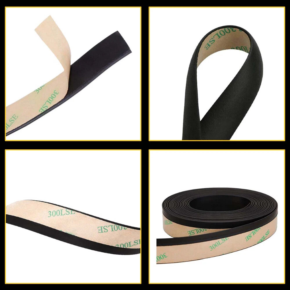 Car Weather Windshield Seal Rubber Trim Molding Cover 4M 13FT For Honda Models 6B93BC-57