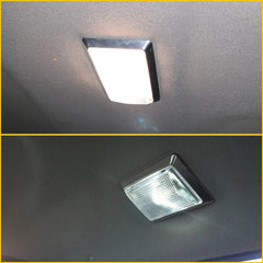 White LED Interior Dome Light For 1999-04 Ford F250 F350 F450 F550 Super Duty EA 6B93BC-57