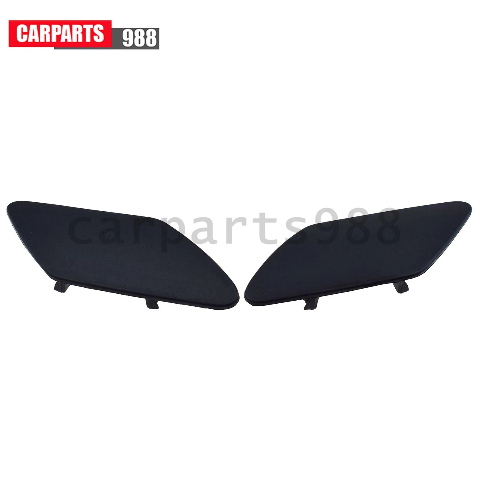 2Pcs Left Right Headlight Washer Nozzle Cover for 2011-2016 Porsche Cayenne 6B93BC-57