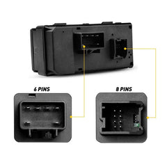 Master Power Window Door Switch for 07-13 GMC Sierra Chevrolet Silverado 1500 EA 6B93BC-57