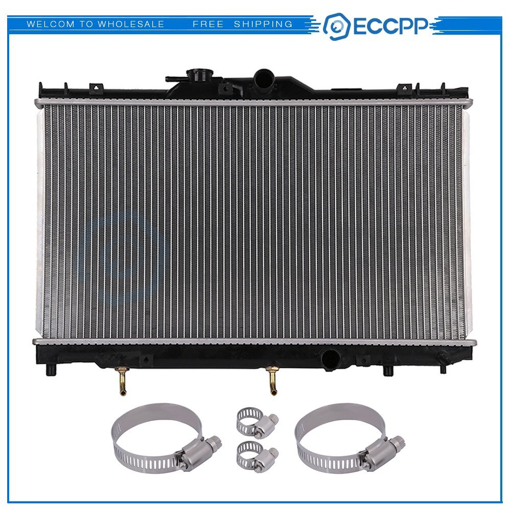 Radiator For Chevrolet For Prizm For Toyota with Universal Oil Hose Clamps Kit 6B93BC-57