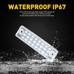 For 96-22 Toyota 4Runner 01-22 Sequoia Bright LED License Plate Tag Light EOA 6B93BC-57