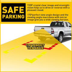 Tailgate with Handle Backup Camera Fit Toyota Tacoma 2009 2010 2011 2012-2015 EA 6B93BC-57