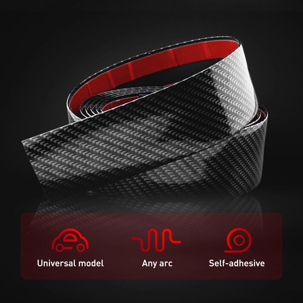 Accessories Door Fiber Car Carbon Sill Plate Scuff Cover Anti Scratch Sticker 2M 6B93BC-57