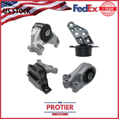 Motor & Trans Mount 4PCS Set For 10-12 Chevy Equinox 3.0L/ 13-17 Equinox 3.6L 6B93BC-57