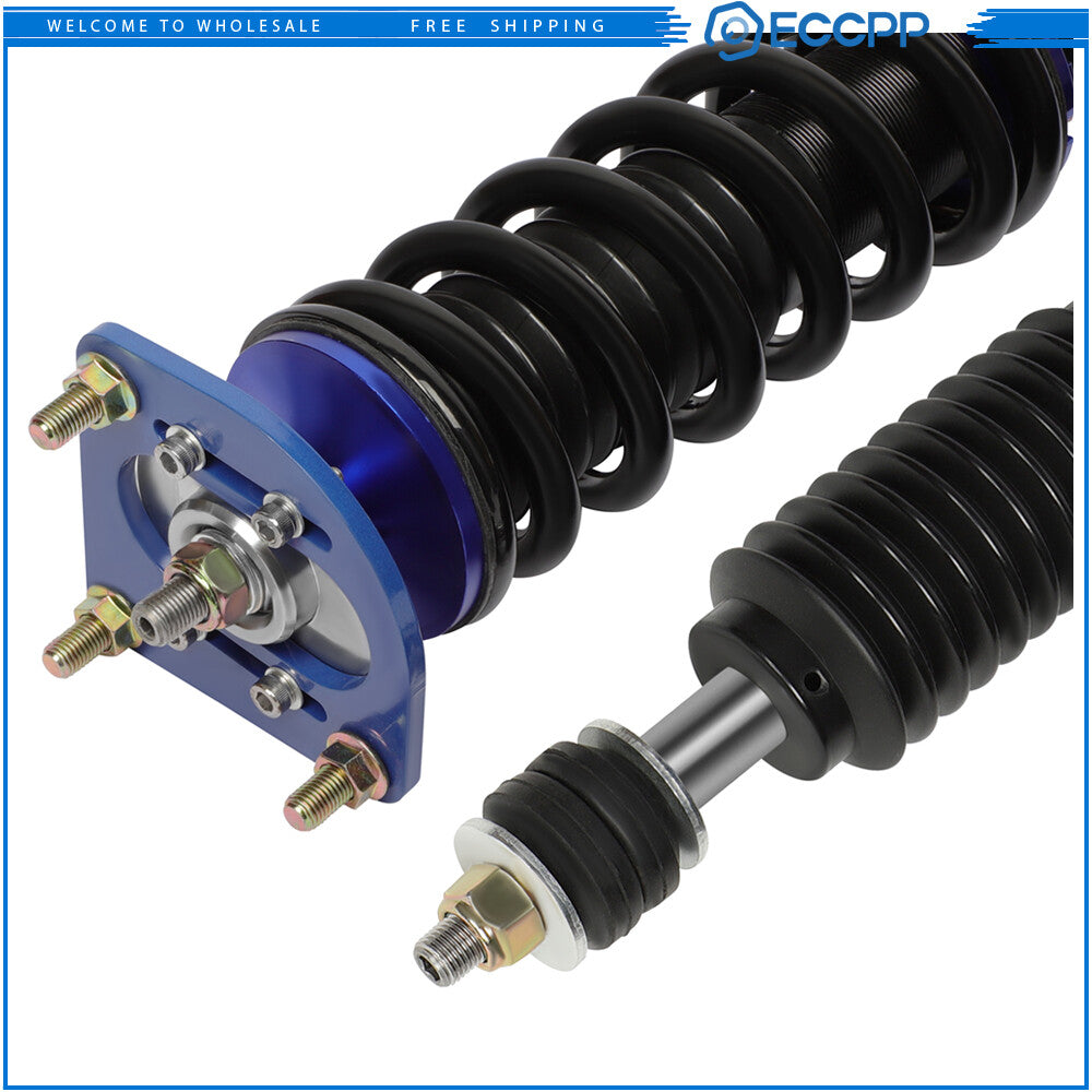 Suspension Spring Kit Coilovers For 1994-04 Ford Mustang Shock Struts Adj Height 6B93BC-57