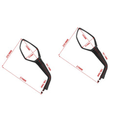 For KTM Duke 200 390 790 Adventure R Motorcycle Rearview Mirrors (Long Stem) US