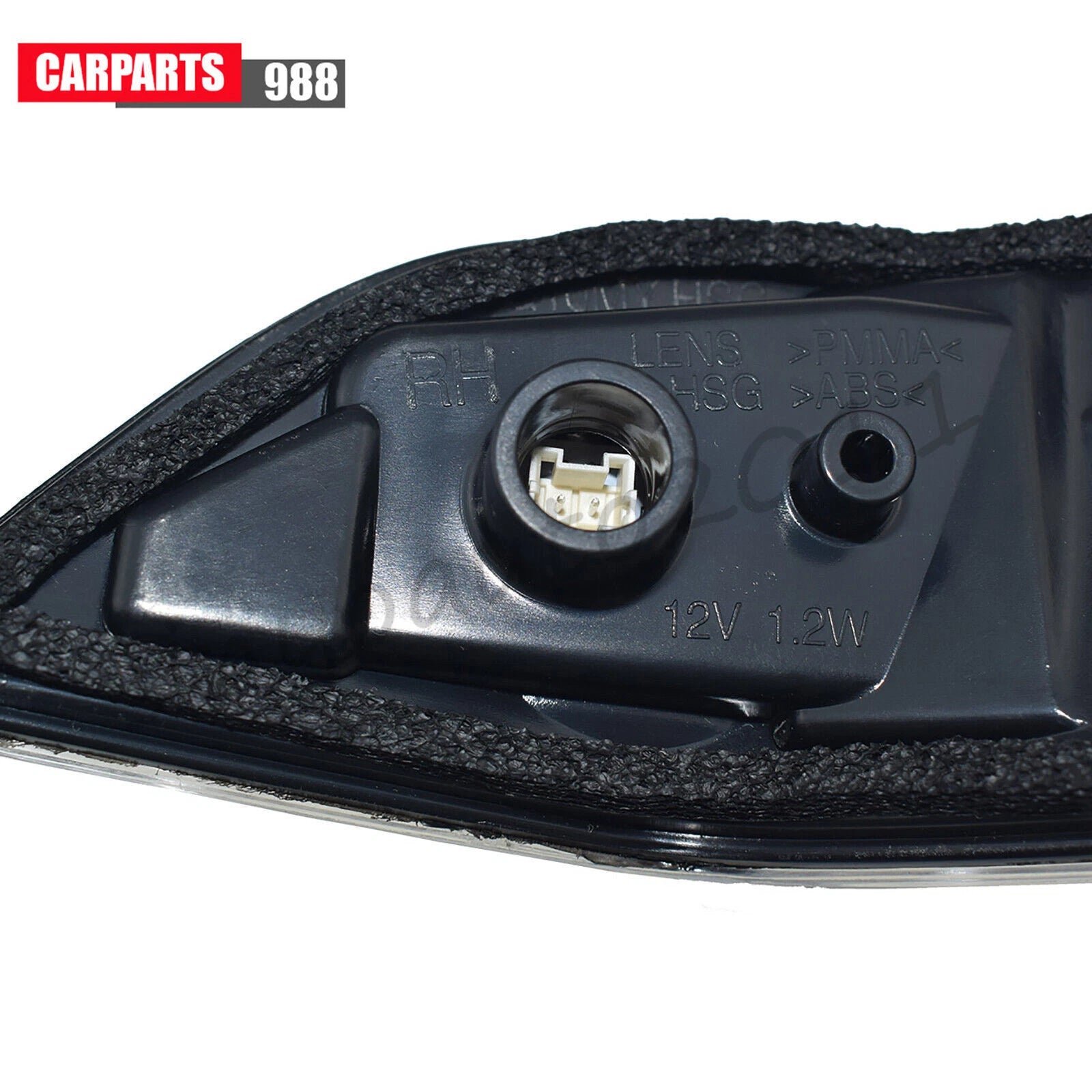 Rearview Mirror Turn Signal Lamp Right Side For Kia Sedona 2010-2014 87624-4D000 6B93BC-57