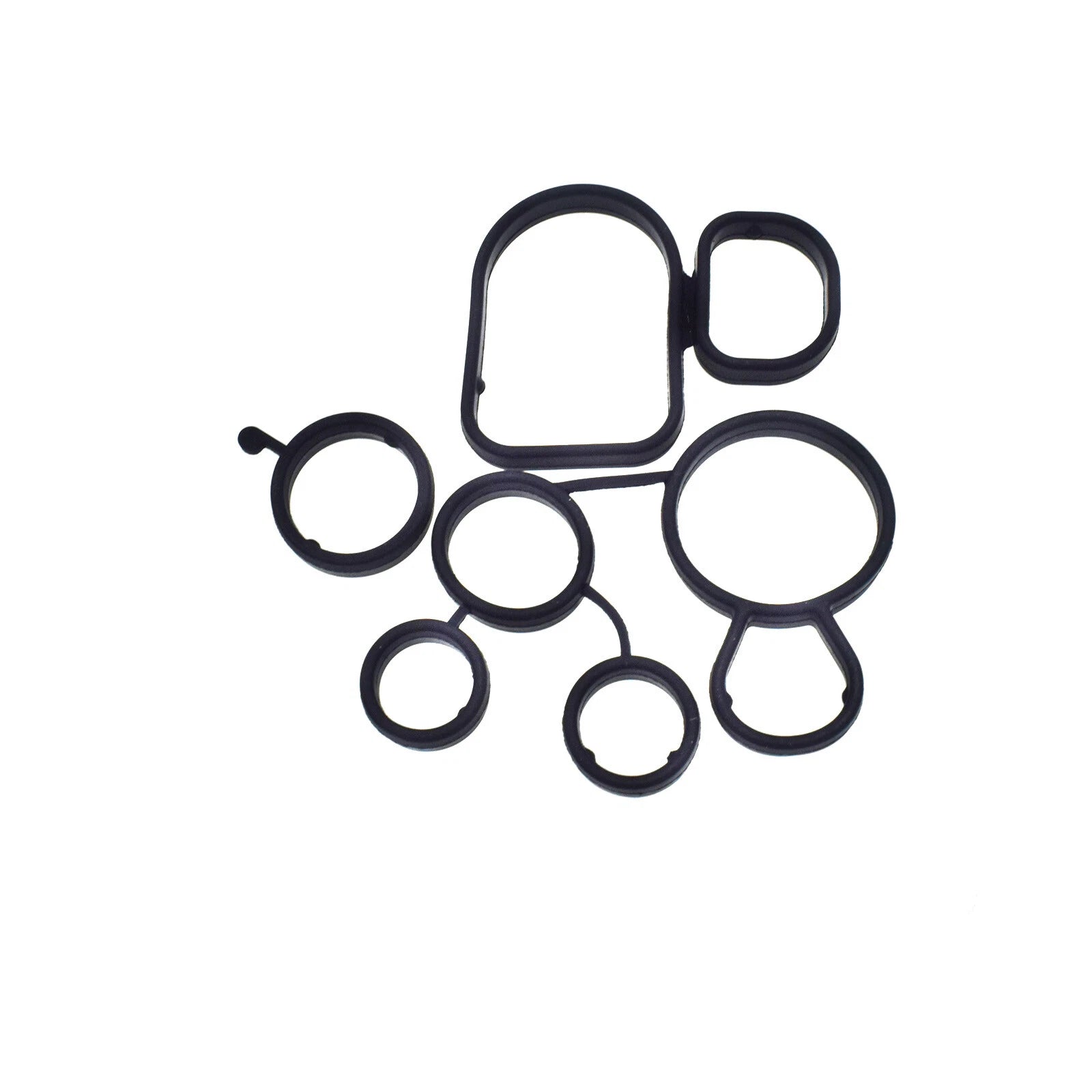 Engine Oil Cooler Gasket Kit For Audi TT Quattro VW Beetle Jetta 2.5L 07K115441 6B93BC-57