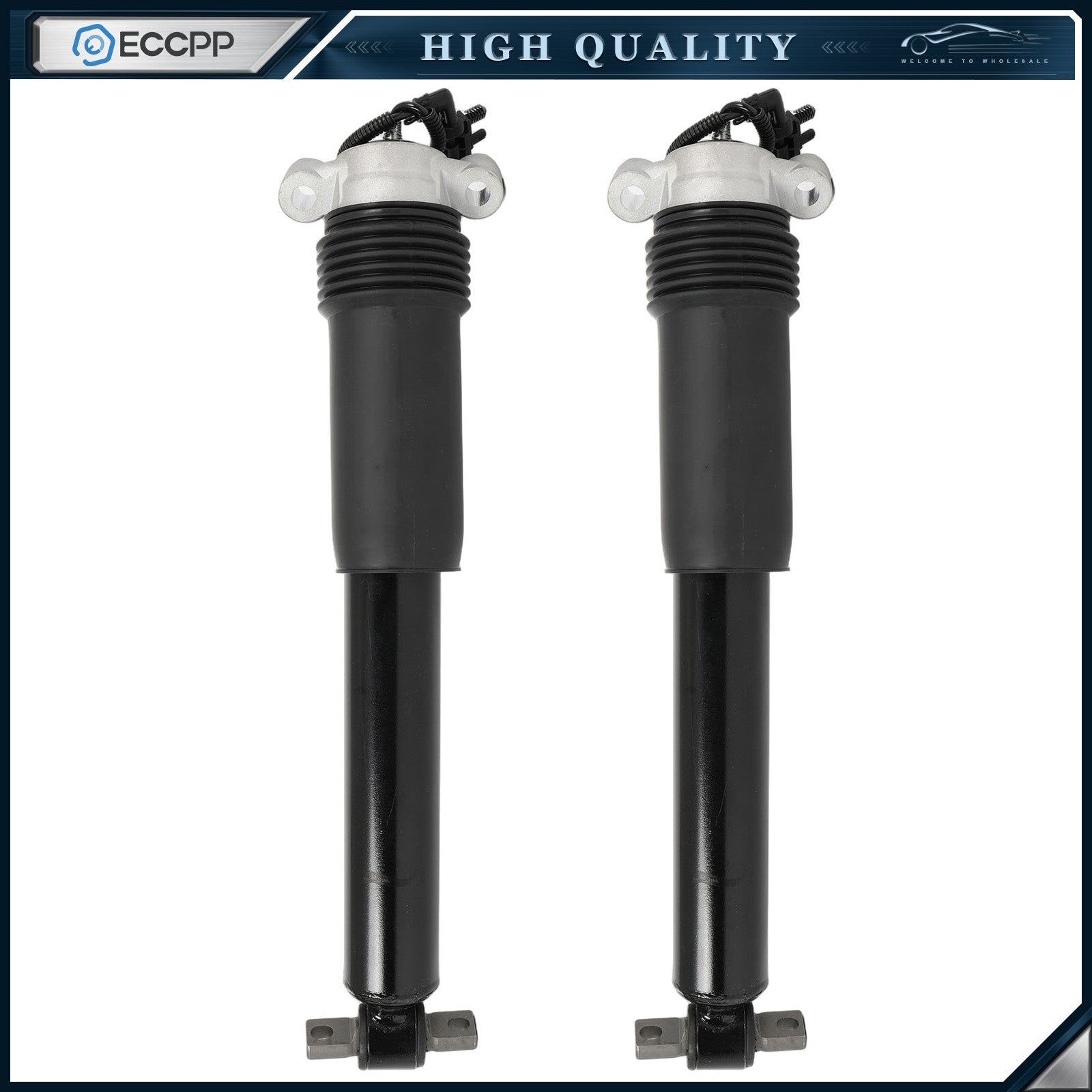 Front Pair Shock Struts Absorber w/Electric For 2014-2019 Chevrolet C7 Corvette 6B93BC-57