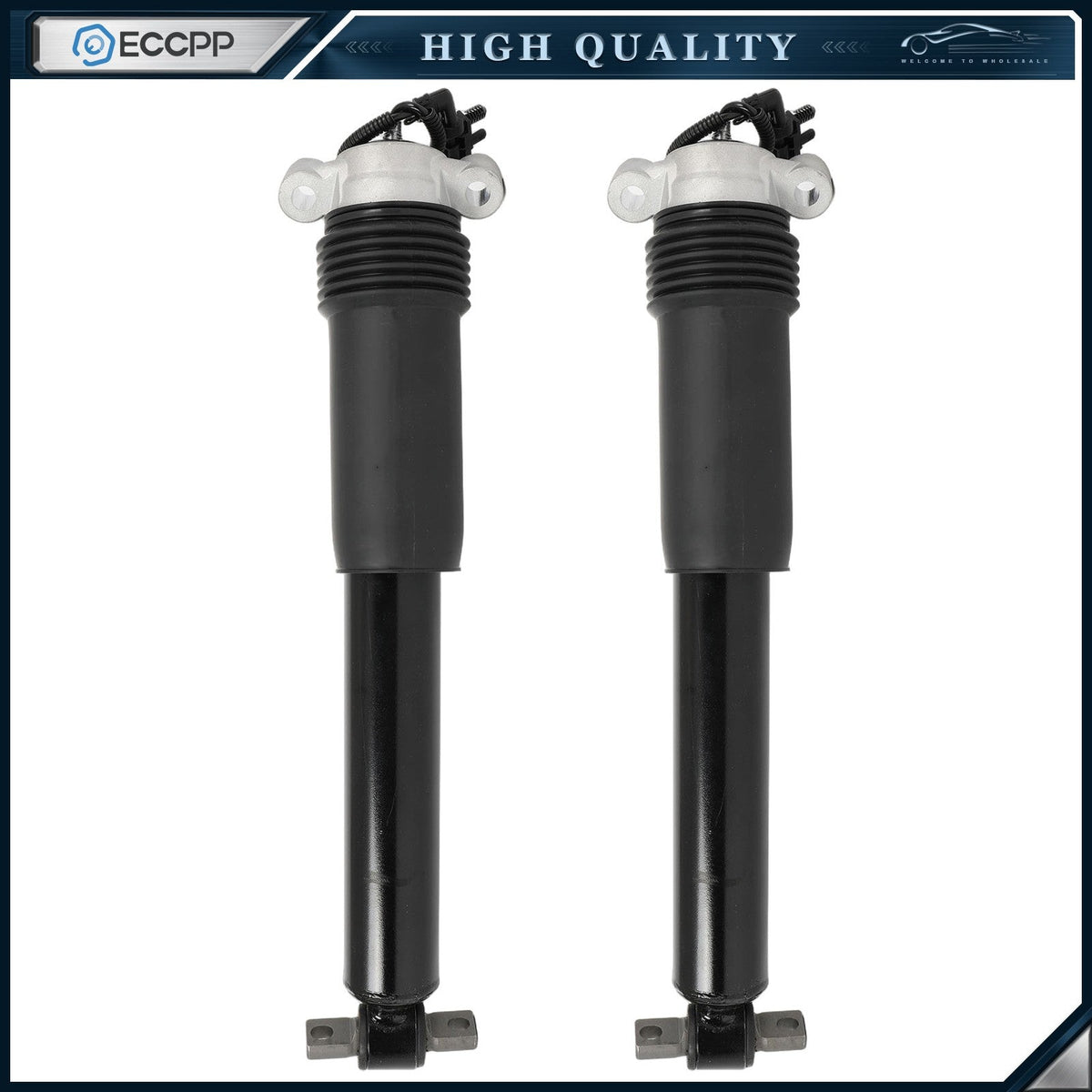 Front Pair Shock Struts Absorber w/Electric For 2014-2019 Chevrolet C7 Corvette 6B93BC-57