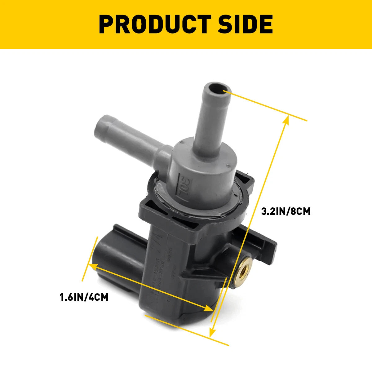VAPOR CANISTER PURGE SOLENOID VALVE FOR 2004-2006 TOYOTA SIENNA LEXUS RX330 3.3L 6B93BC-57