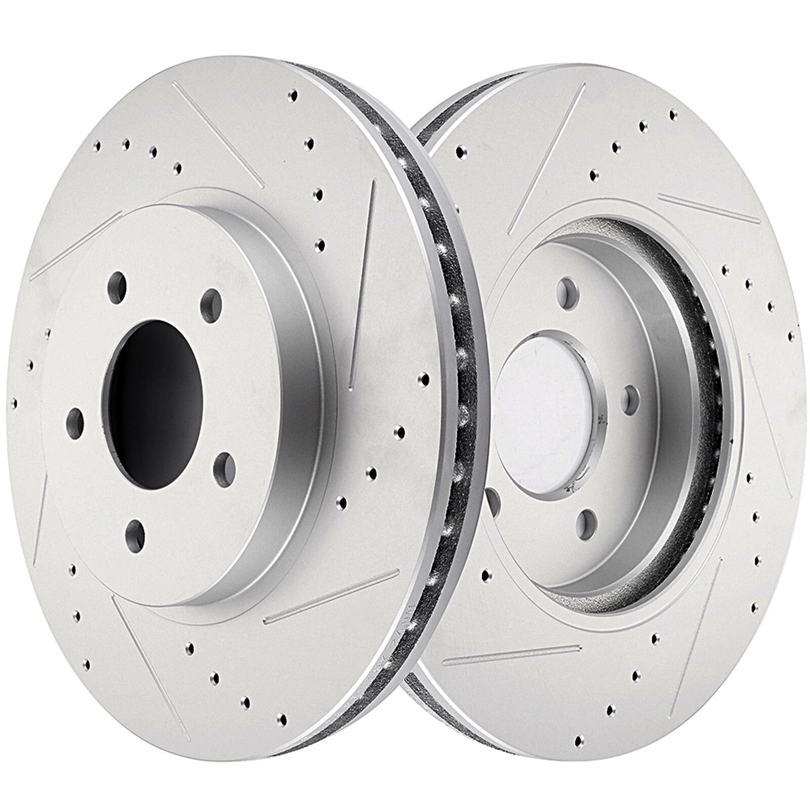 Front Rotors Pads for Ford Escape Mercury Mariner Mazda Tribute Drilled Slotted 6B93BC-57