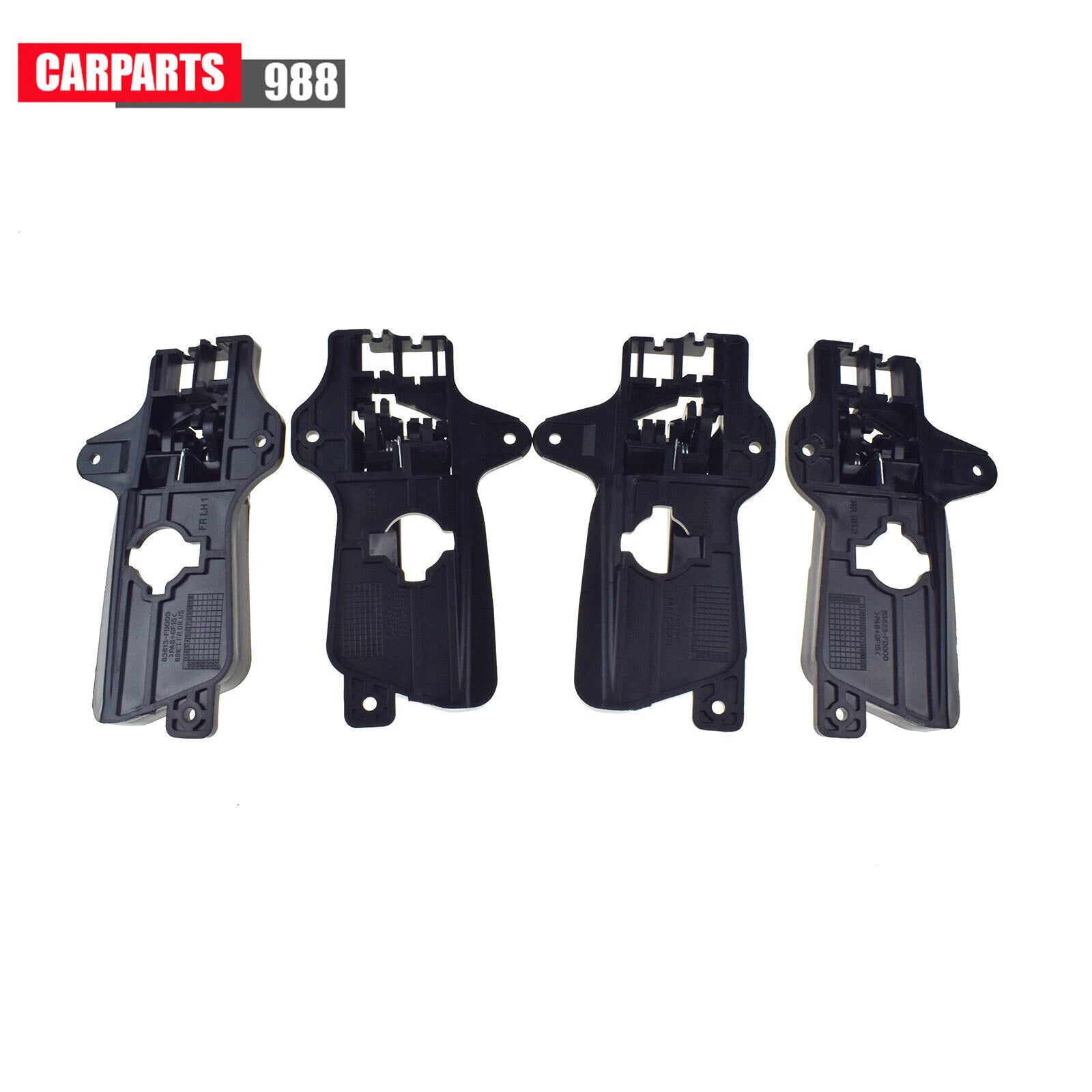 Interior Door Handles Black Front Rear For Hyundai Elantra I30 I30CW 2007-2012 6B93BC-57
