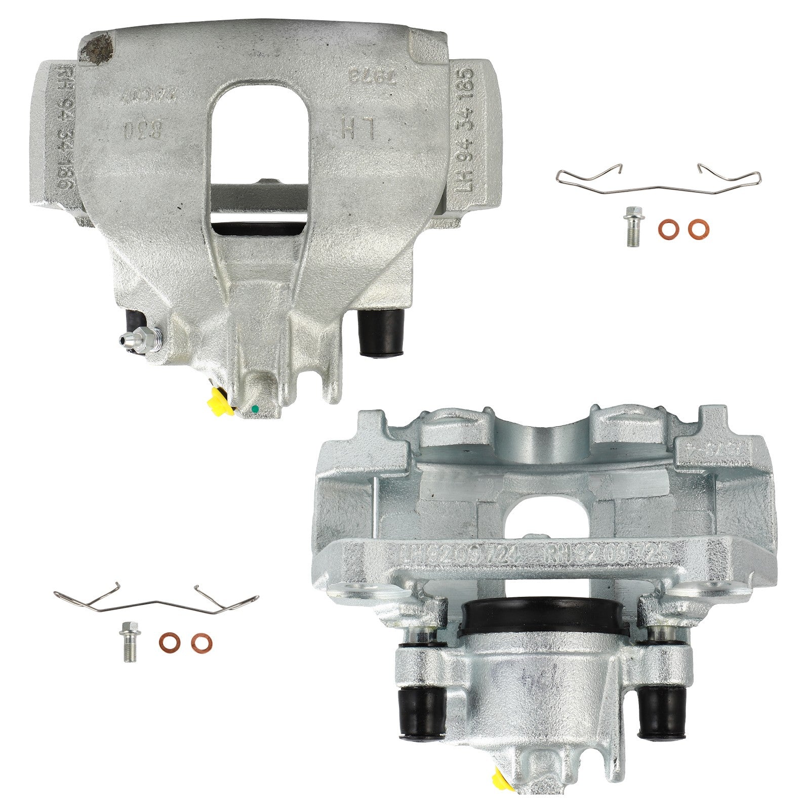Front Left Right Brake Calipers 2Pcs For 1999-2006 Volvo S80 2001-2007 Volvo S60 6B93BC-57