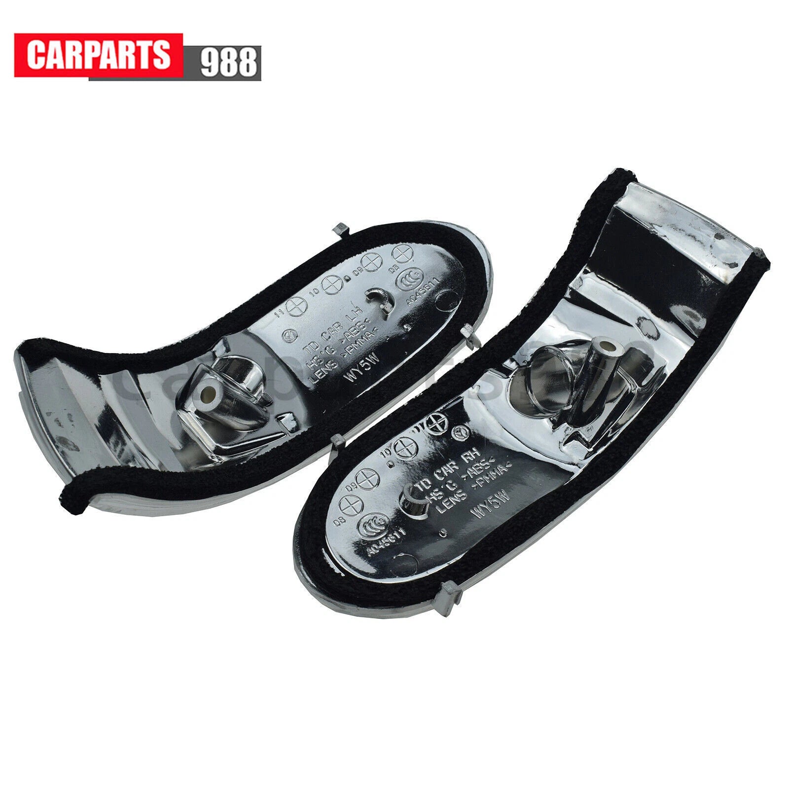 Pair Left Right Rearview Mirror Turn Signal Light for 2009-2012 Kia Forte Cerato 6B93BC-57