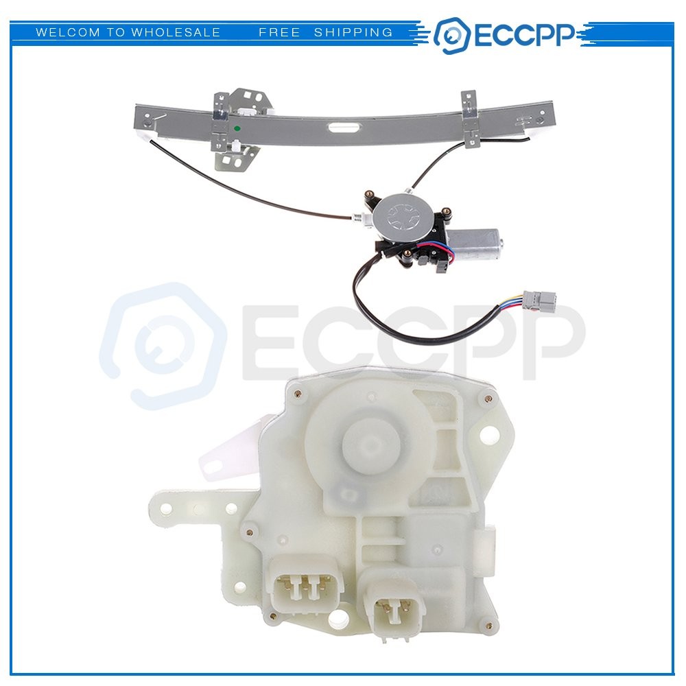 98-02 Window Regulator+Door Lock Actuator For Honda Accord 2.3L 3.0L Front Left 6B93BC-57