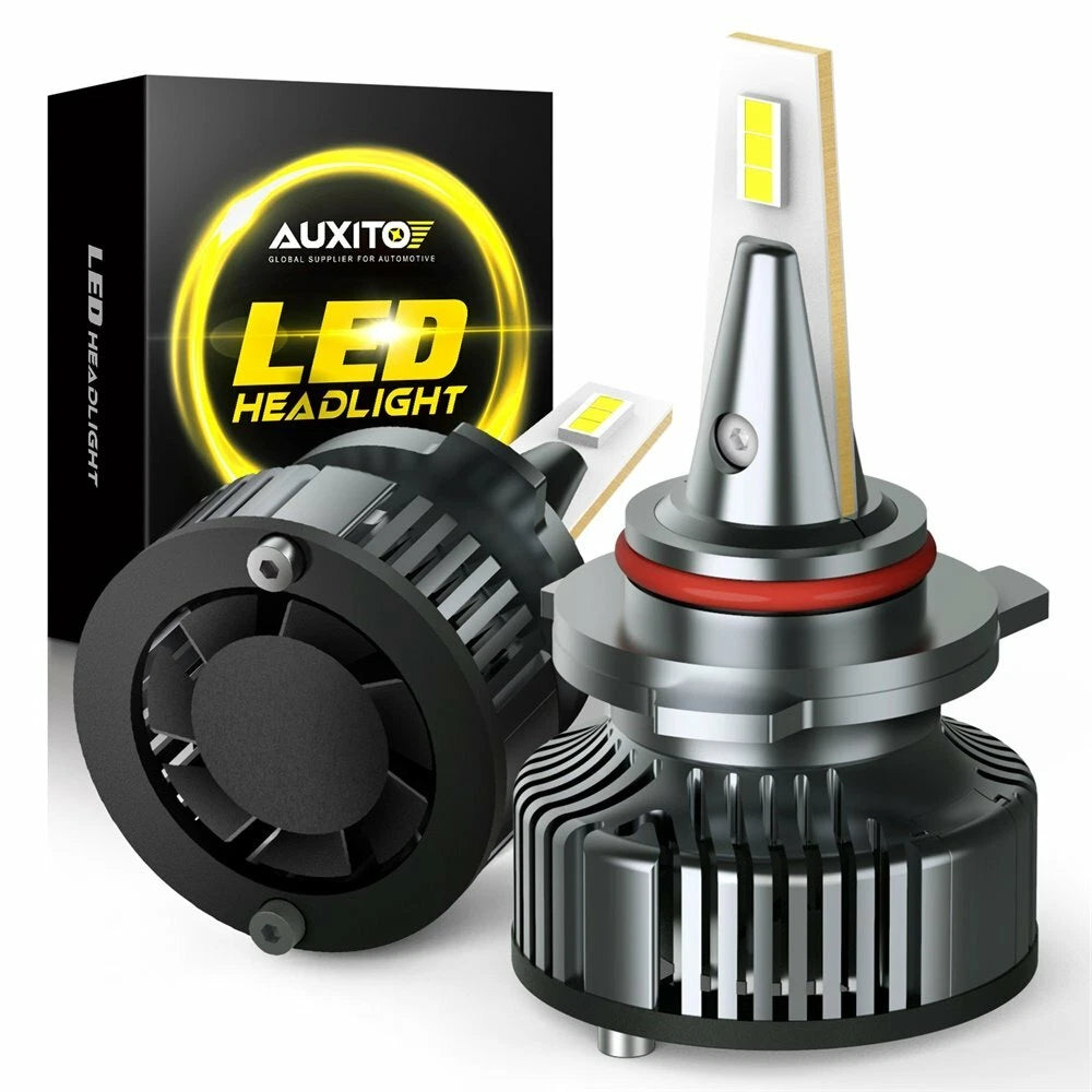 AUXITO 9012 LED Headlight Bulb Hi/Low Beam 16000LM 6500K CANBUS Error Free Y13 A AUXITO