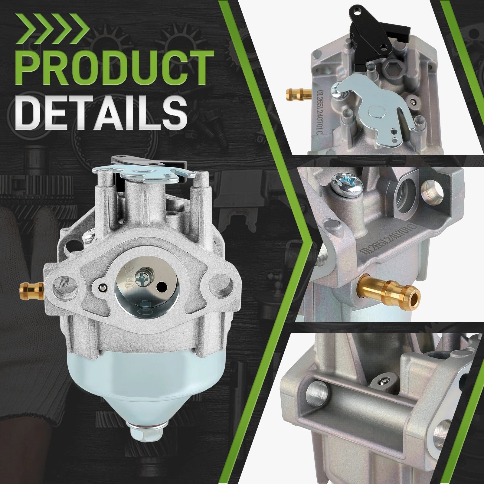 for HONDA Carburetor (Carb) GCV160 16100-Z8B-911 (BB76B A) 6B93BC-57