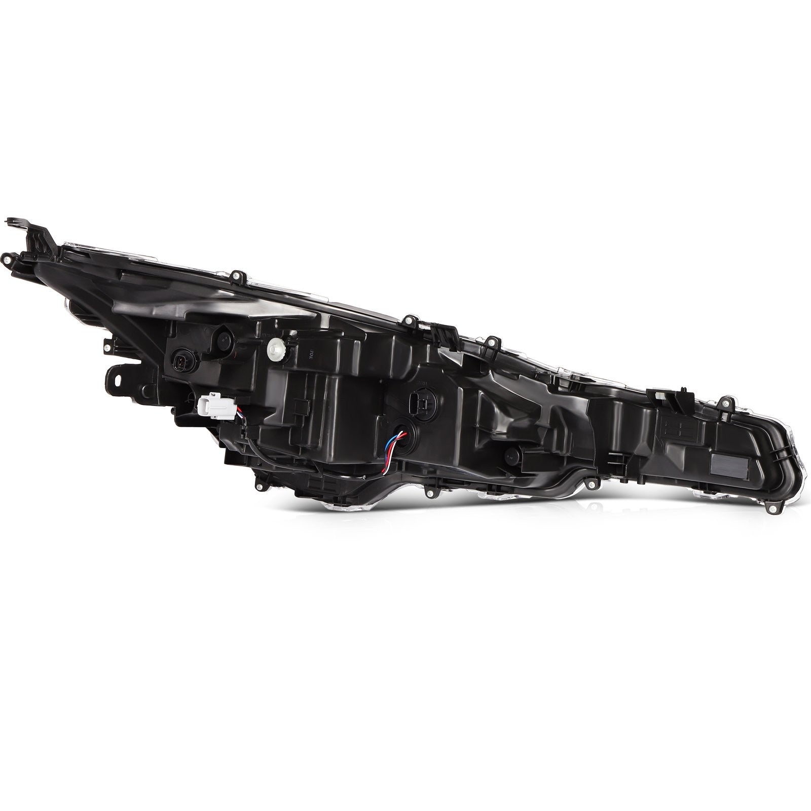 ECCPP LED Headlights Assembly For Corolla L LE Base 2020-2022 Pair Black Amber 6B93BC-57