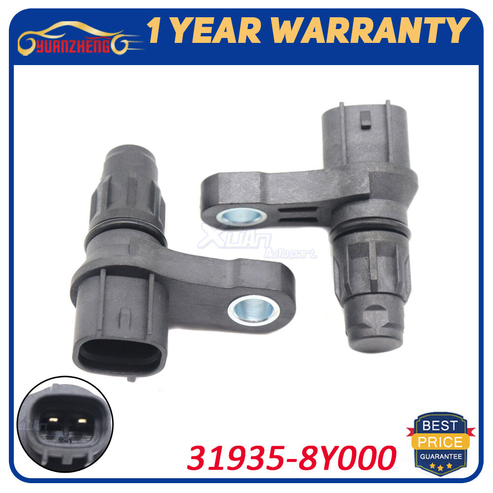 2X 31935-8Y000 for Nissan Altima Maxima Quest 2004-2009 Trans Input Speed Sensor